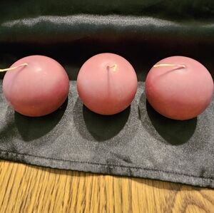 PartyLite Red Holiday Decor Collection